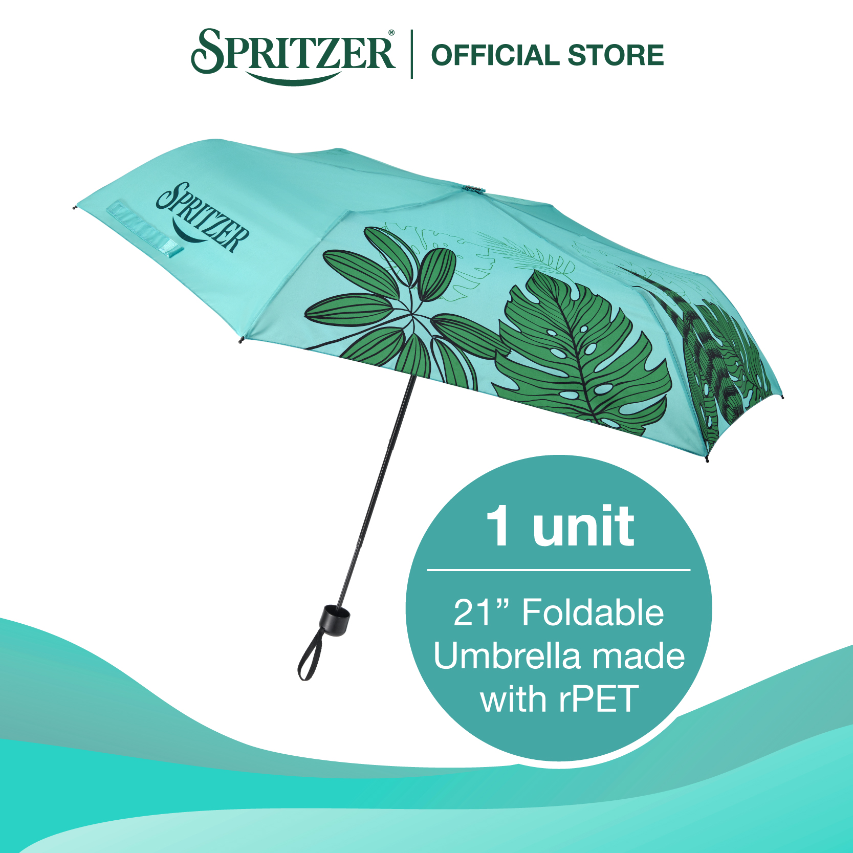 Spritzer 21” Foldable Umbrella