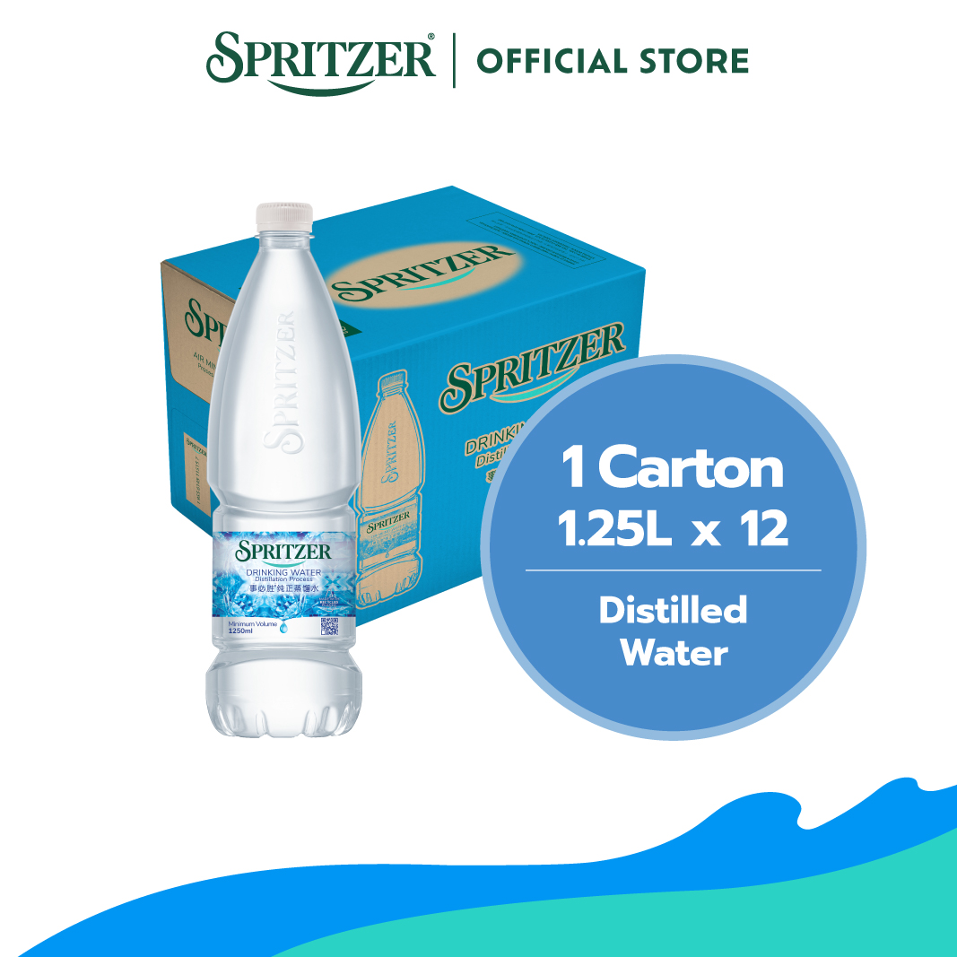 Spritzer Distilled Water (1250ML X 12)