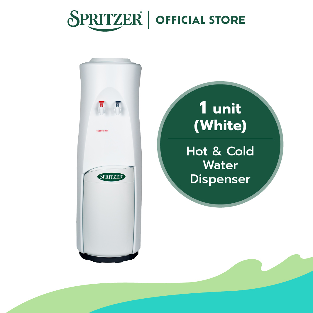 Spritzer Hot & Cold Water Dispenser (Seashell White)